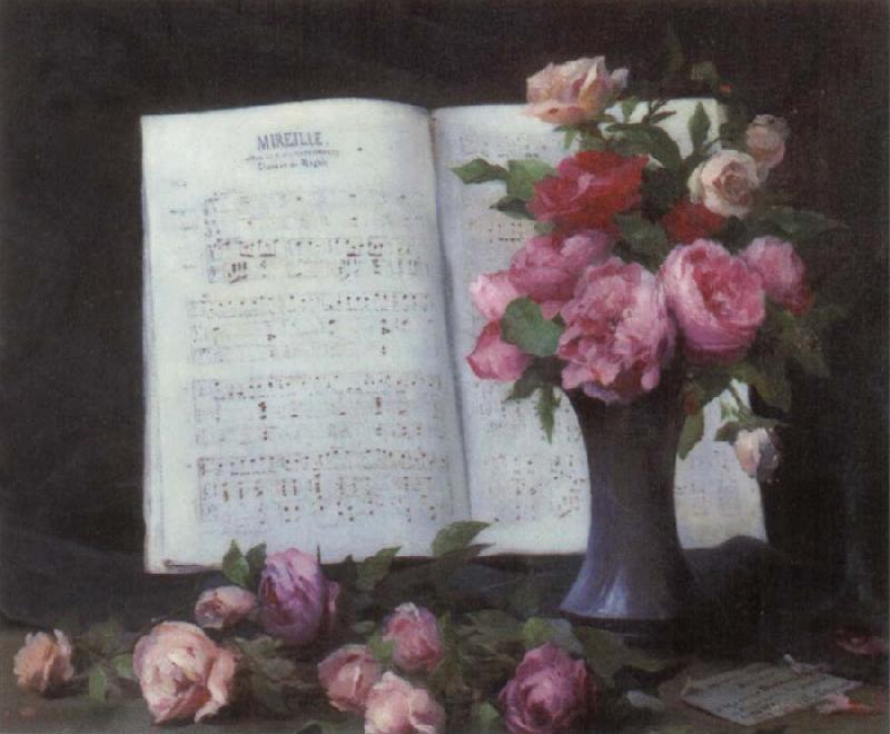 Charles Schreiber Rose Nocturne oil painting image